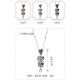 Hoshibako Works Lily Perfume Bottle Necklace(Pre-Made/Full Payment Without Shipping)